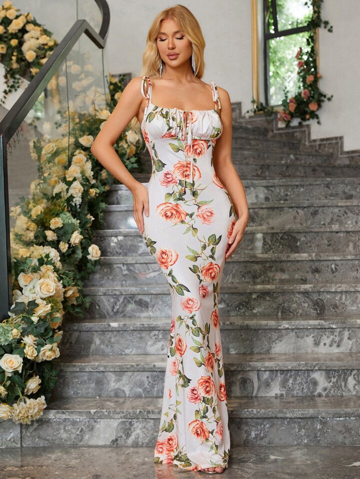 Amelia Floral Maxi Dress