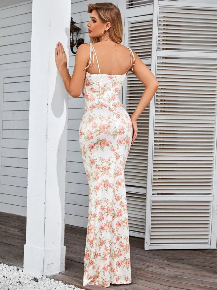 Amelia Floral Maxi Dress