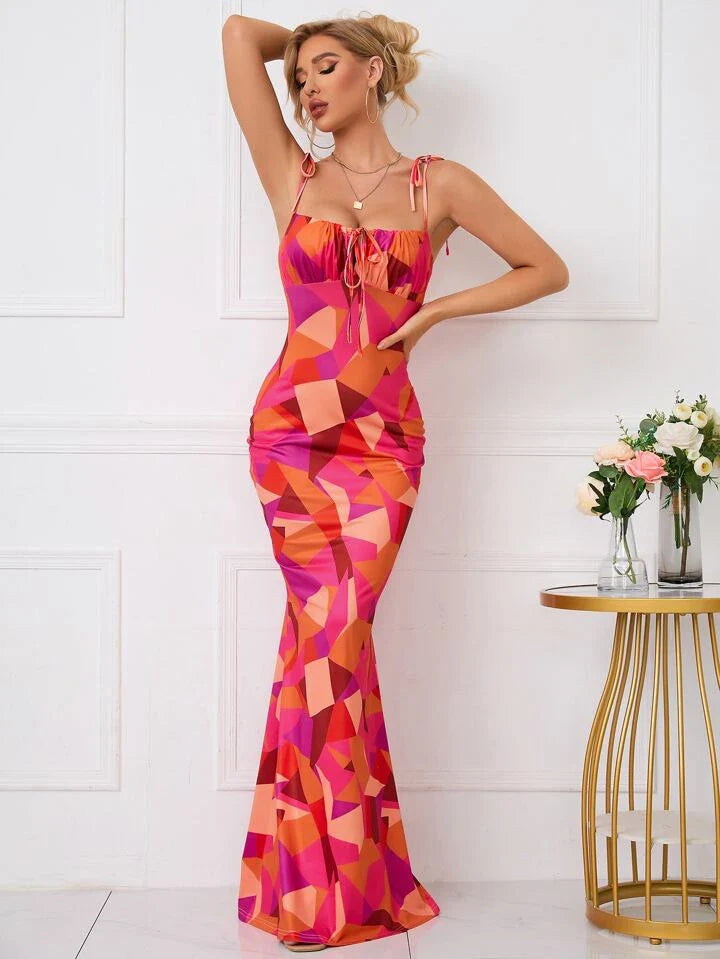 Amelia Floral Maxi Dress