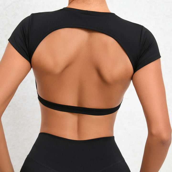 Backless Crop Top