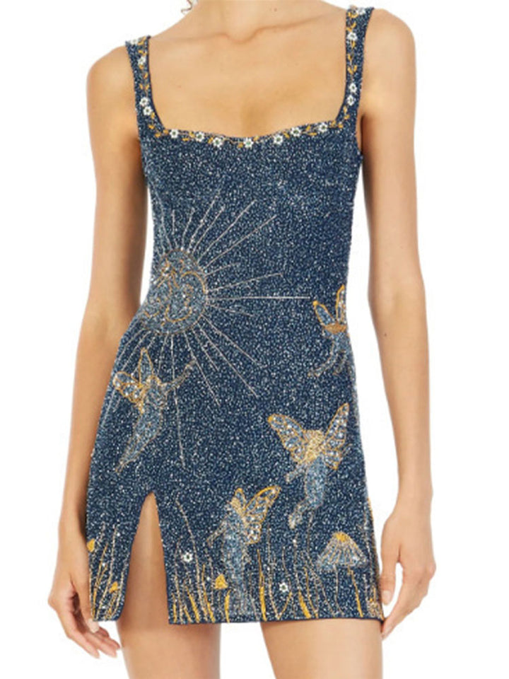 Beatrix Midnight Starry Dress