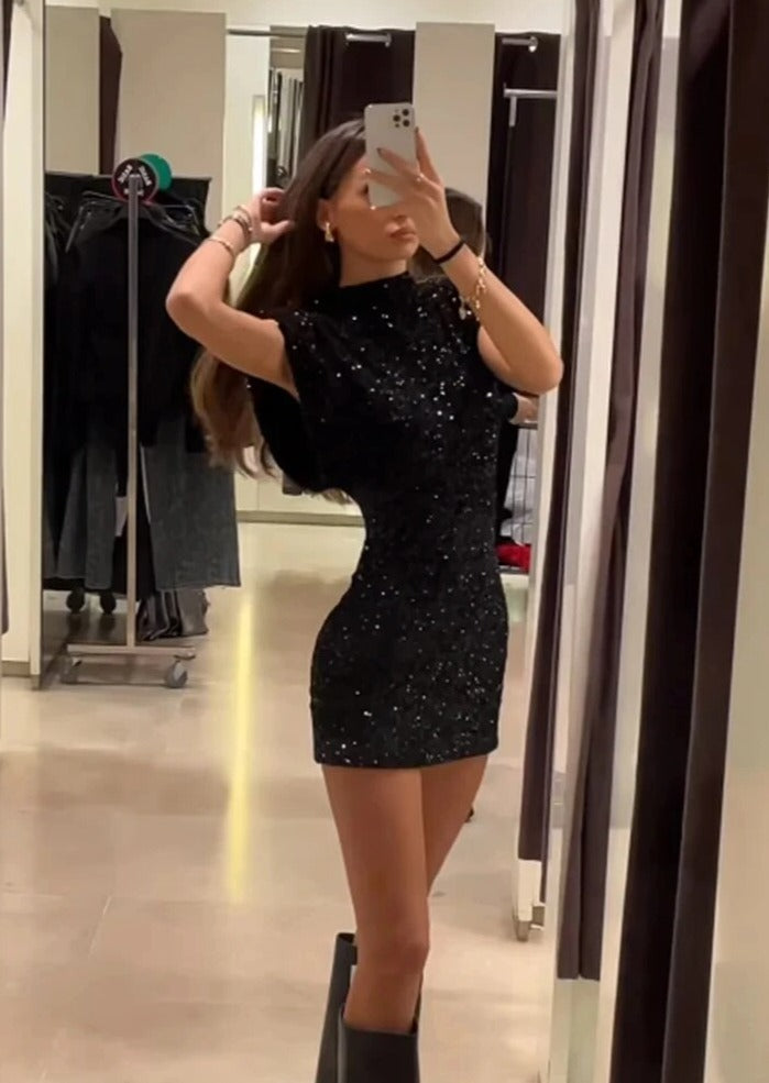 Olivia Glitter Dress